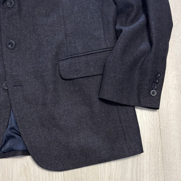 🔥BUNDLESALE Haggar Dark Gray Men's Blazer - Picture 2 of 8